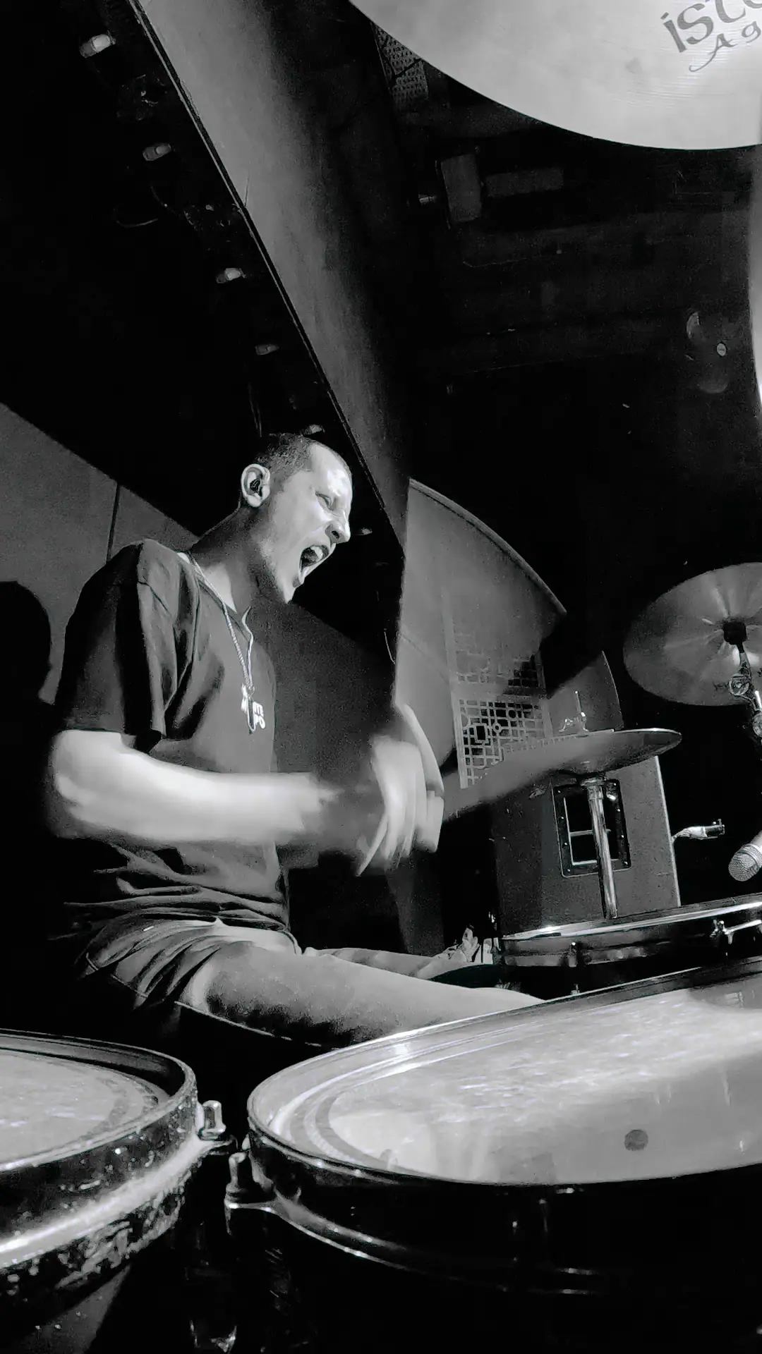 Drumming performance