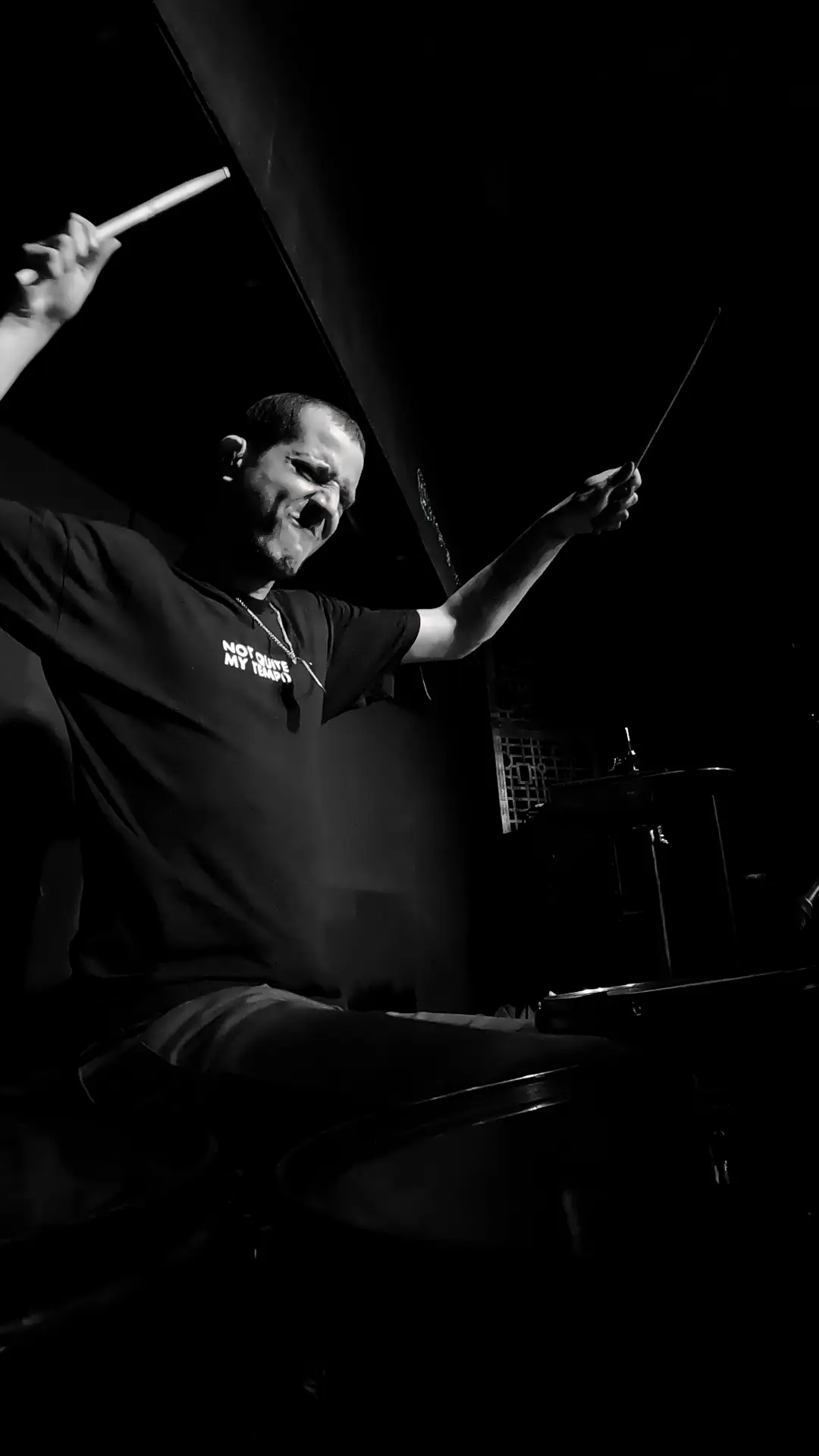 Drumming performance