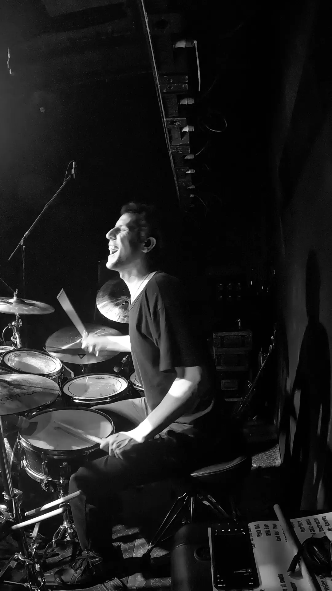 Drumming performance
