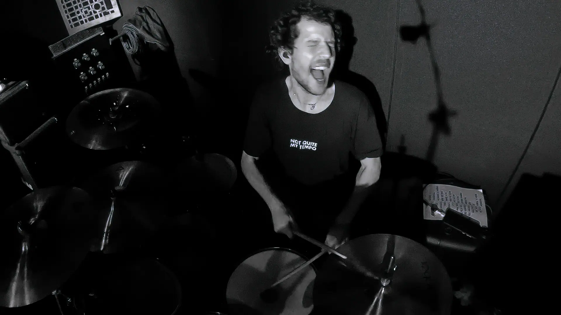 Drumming performance